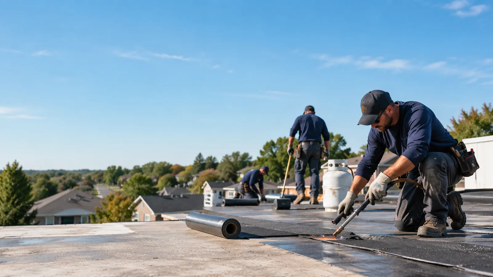 Flat Roof Leak Repair providers in Seiling, OK